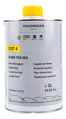 Liquido De Frenos Vw Audi Dot4 1 Litro