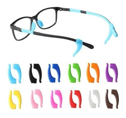 3 Sets Ganchos Antideslizantes Para Lentes, Evita Caídas 