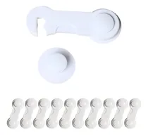 Comprar 10 Seguros Rigidos De Proteccion Dedo Niños Cajones Puerta