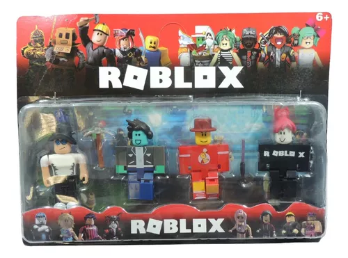 Kit Cartelado Bonecos Roblox Sortido Brinquedo Roblox