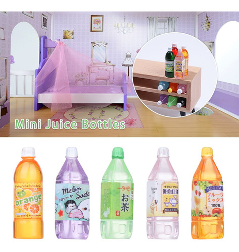 Miniatura De Minibotellas De Zumo De Simulation Drinks, Dise
