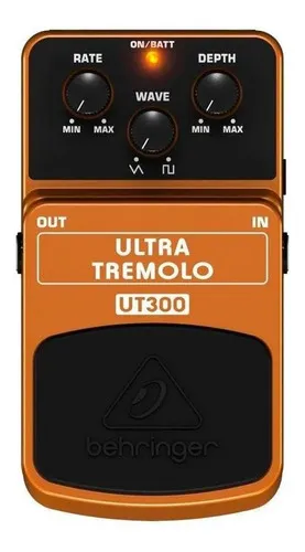 Pedal De Guitarra Behringer Ut300 Classsic Tremolo Naranja