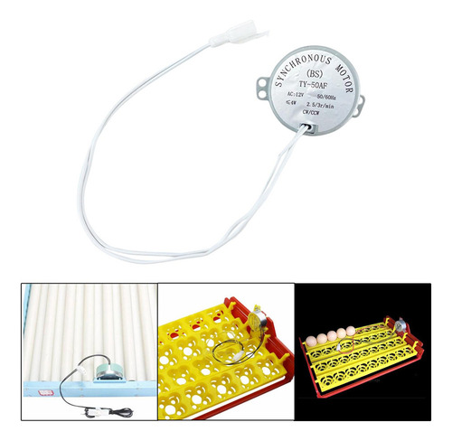 Motor Rotativo Automático De Ovos Para Incubadora, Ac 12v