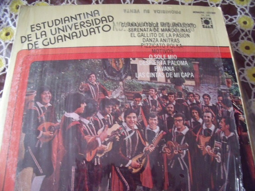 Lp Estudiantina De La Univ. De Gto. Serenata De Mandolinas