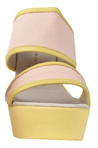 Zuecos Sandalias De Mujer De Cuero Reggae - Ferraro -