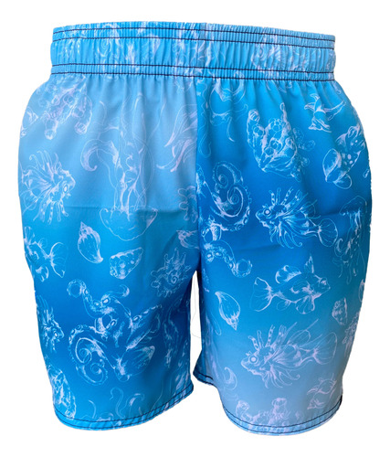 Short Infantil Animais Marinhos