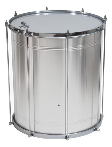 Surdo Alumínio 18 Pol 60cm Luen Escola Samba Enredo Aro Bola