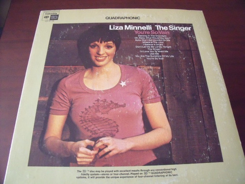 Lp Liza Minelli, The Singer
