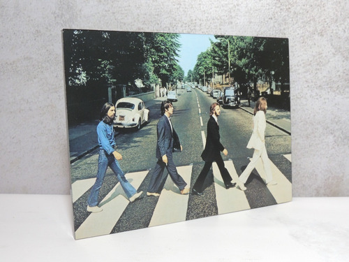 Cuadro Los Beatles Banda Musica Rock 20x30cm Abbey Road