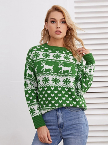 Suéter Navideño De Navidad Ugly Sweater Christmas Tejido 6