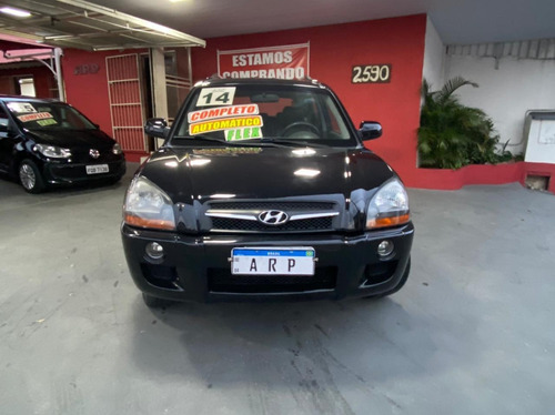 Imagem 3 de 14 de Hyundai Tucson Gls 2.0 Preta 2014 Couro Flex Automático