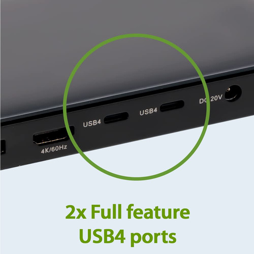 Estação De Acoplamento Iogear Dock Pro Thunderbolt 4/usb 4 8