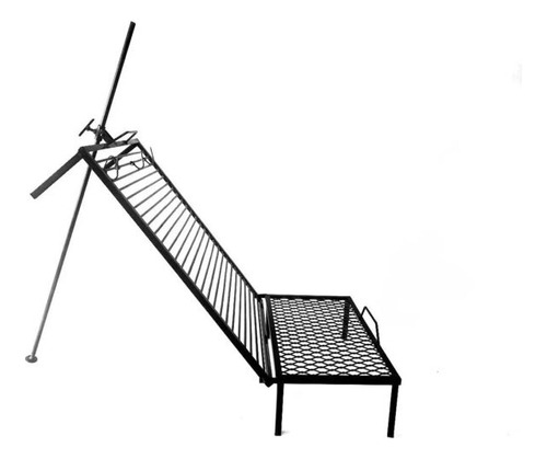 Parrilla Articulada Y Regulable En Hierro - Rodelarte