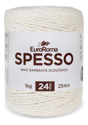 Cordon Hilaza Algodon Eco 1kg 24hilos Macrame Crochet 254mts