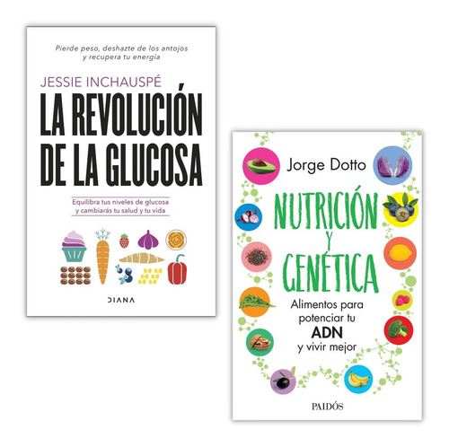 Pack La Revolución De La Glucosa + Nutrición Y Genética