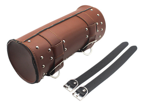 Bolsa De Cuero Almacenamiento De Herramienta De Moto Maleta Bolsa De Cuero Almacenamiento De Herramienta De Moto Maleta