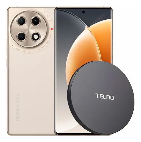 Tecno Camon 30s Pro 4 256gb Dorado 8gb Ram Carga Inalámbrica