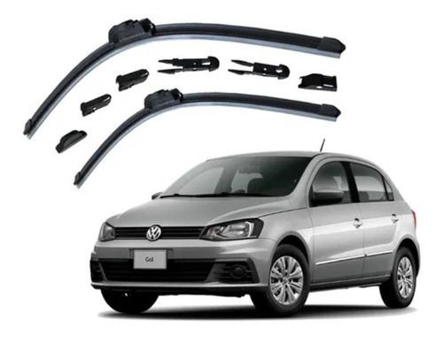 2 Plumas Limpiaparabrisas Reluvsa Vw Gol Sedan 2009-2020