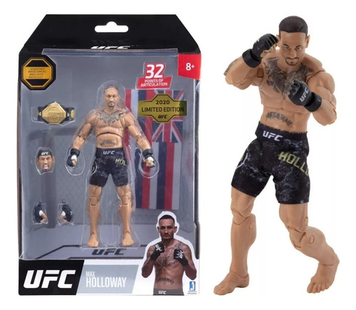 Figura Articulada Coleccionable Ufc Max Holloway