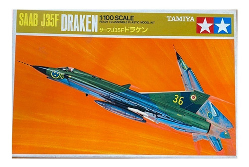 Avion A Escala Saab J35f Draken. Tamiya