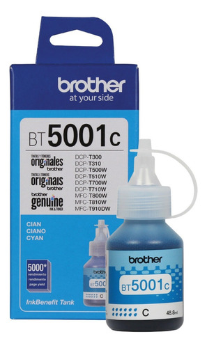 Tinta Brother Bt5001 Cyan  Dcp T310 T510 T710 T800 