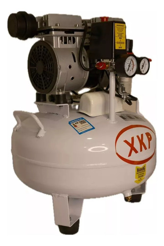 Compresor De Aire 24 Litros Silencioso Libre Aceite Xkp