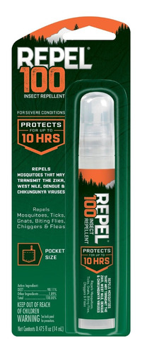 Repelente Insectos Repel 100 - 10 Horas Atomizador 14ml
