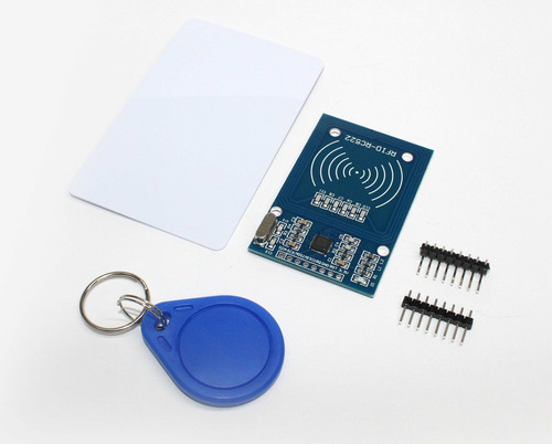 Kit Módulo Leitor Rfid Rc522 Mifare + Cartão + Chaveiro