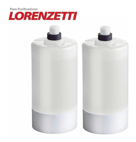 2 Refil Vela Filtro Água Lorenzetti Acqua Bella Vitale Rv-01