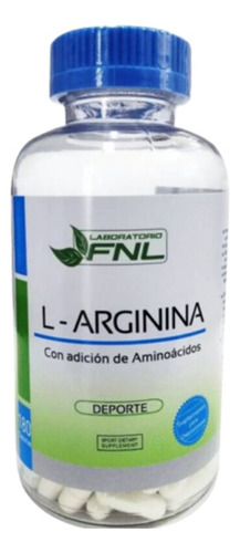 L-arginina Fnl 500mg 180caps Disfuncion Erectil Dietafitness