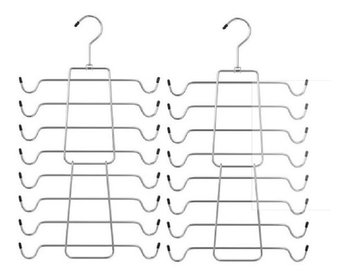 Set 2 Ganchos Ahorradores Espacio Para Brasieres Camis Y Mas