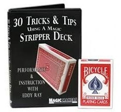 Set De Magia Mentalismo Baraja Stripper Bicycle Magic Cards