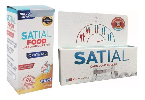 Combo Satial Food Polvo X50 G + Satial Carb Contr X 60 Envío