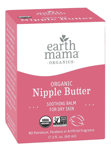 Crema Orgánica Para Pezones (1oz) Earth Mama