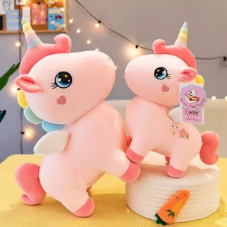 Peluche Kawaii Unicornio Suave De Felpa Grande