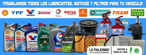 vhbw Filtro aceite reemplaza Fram CH10759ECO para coche