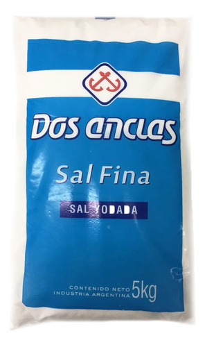 Sal Fina Dos Anclas X 25 Kg 