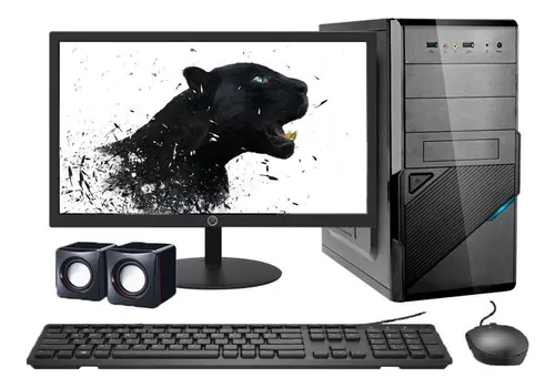 Pc Gamer Completo Hércules Intel i3 3º Ger. GT 730 4GB 8GB HD 500GB Wi-fi