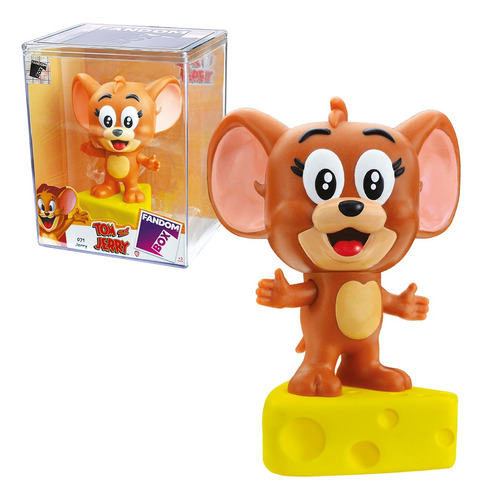 Boneco Tom E Jerry Desenho Classico Fandom Box Lider - Jerry