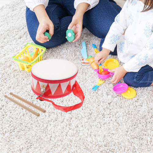 1 Juego De Tambores Para Niños Pequeños, Instrumento Musical