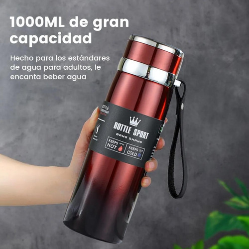 . Botella De Agua Termo De Gran Capacidad De 1000 Ml