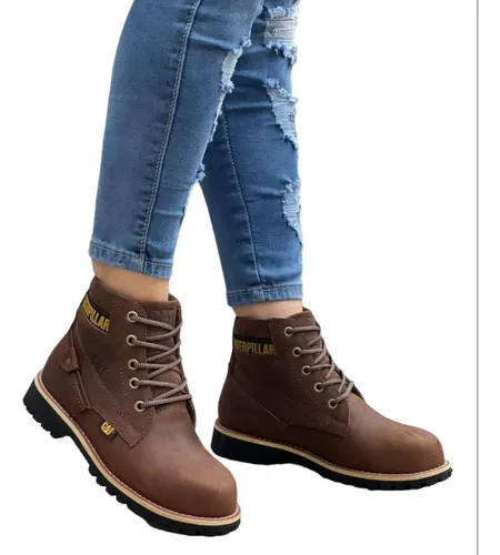 Botas Caterpillar Mujer Punta De Acero MercadoLibre