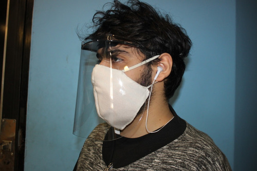 Mascara Protector Facial Reutilizable Entrega Inmediata