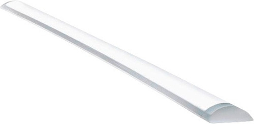 Luminaria Tubular Led Sobrepor Slim 36w Branco Frio 120cm