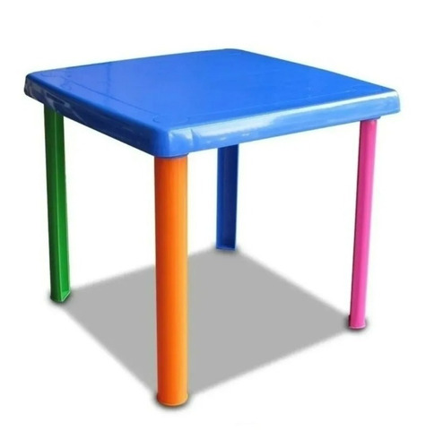  Mesa De Plástico Infantil C/4 Mesas 