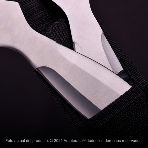 Kunai Cuchillo De Lanzar X 2 Kensei Profesional Grandes