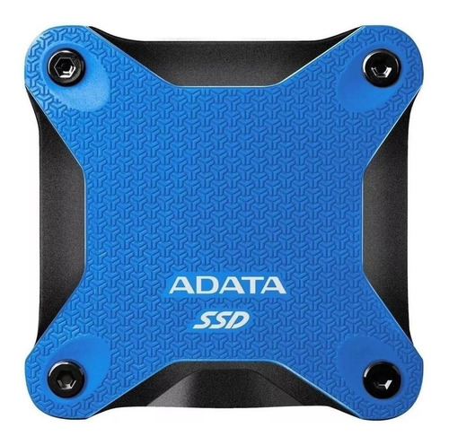 Disco sólido externo Adata ASD600Q-240GU31 240GB azul