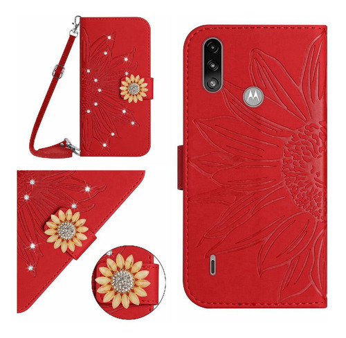 . Funda Tipo Cartera For Motorola Moto E7 Power/e7i Power .