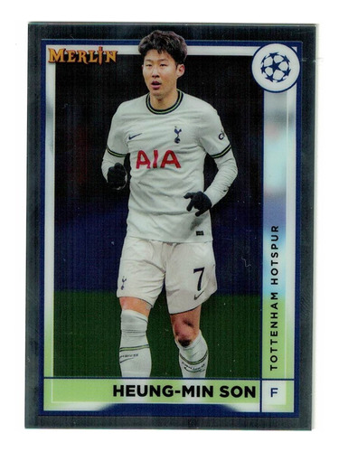 Carta Heung-min Son Merlin Uefa Champions League 22/23 Topps