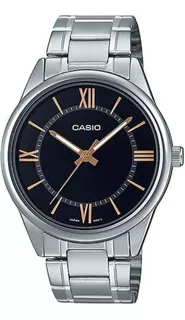 Reloj Casio Caballero ( Mtp-v005d-1b5udf) Analógico/ Acero